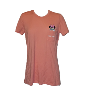 ☀️Disney Minnie Mouse Vacay Vibes Coral Pink T-shirt